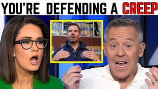 Jessica Tarlov SHREDDED by Greg Gutfeld  For DEFENDING Swalwell Cover up on The Five