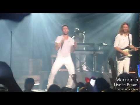 Maroon 5 Live in Busan - Misery (Overexposed Tour 2012)