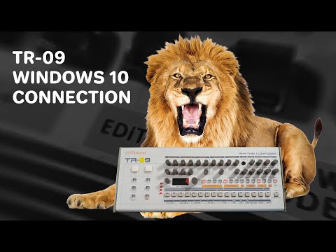 Roland TR-09 Back Up, Factory Reset & Restore Tutorial Windows 10 Laptop or PC