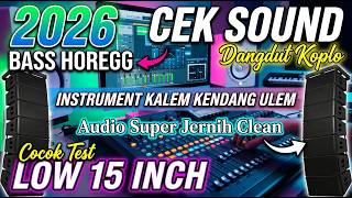 Download lagu BENERAN BIKIN MERINDING! Cek Sound Dangdut Bass Glerr Kalem Jernih Ini Gila Banget! mp3