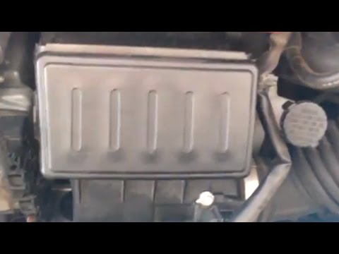 Nissan Versa Engine Air Filter Replacement