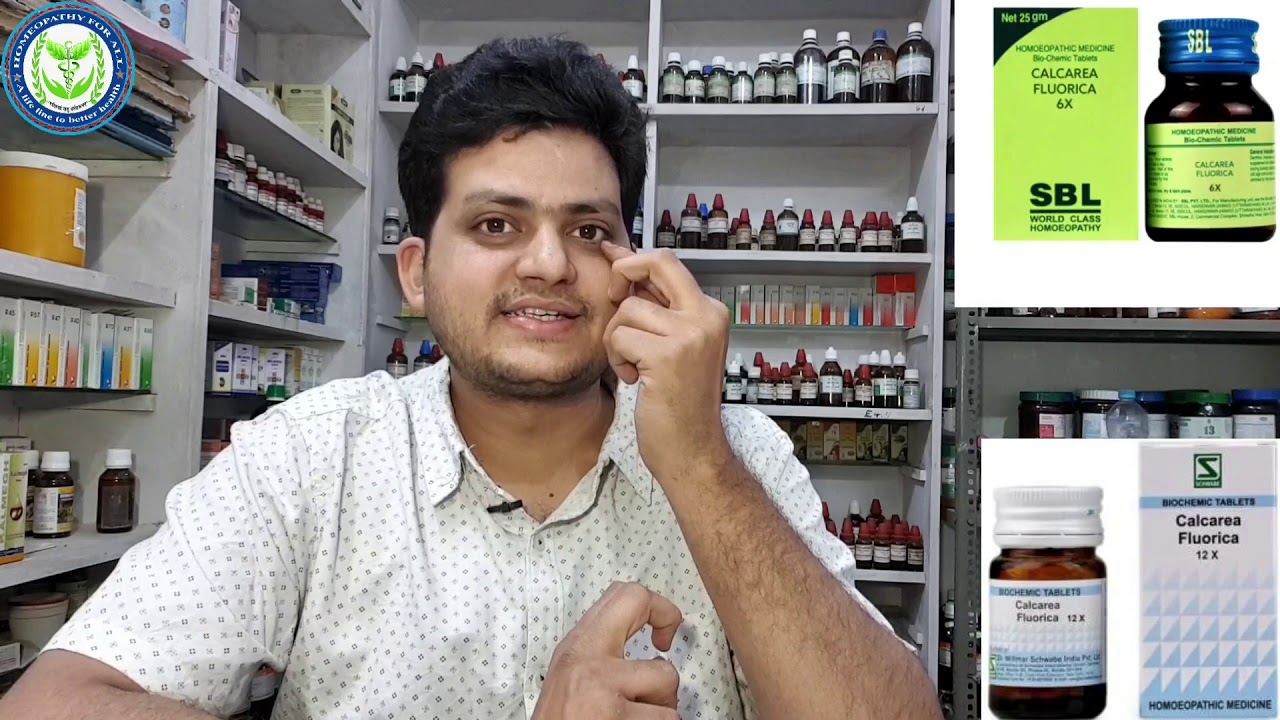 Homeopathic Medicine Calcarea fluorica For surgical conditiontumor skin disease varicose vein piles