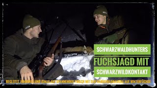 | Fuchsjagd mit Schwarzwildkontakt | Schwarzwaldhunters | Pirsch auf Winterfüchse |