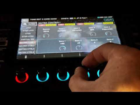 Roland Fantom Mod Wheel Assignments to multiple functions and/or tones.