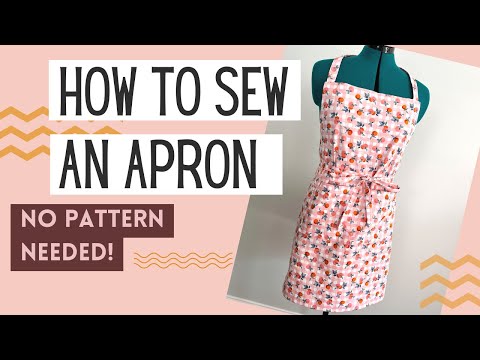 How to Sew an Easy Apron