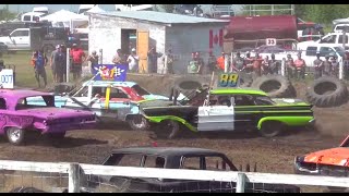 2015 Warburg Old Iron Metal Mayhem Demo Derby - Heat 2