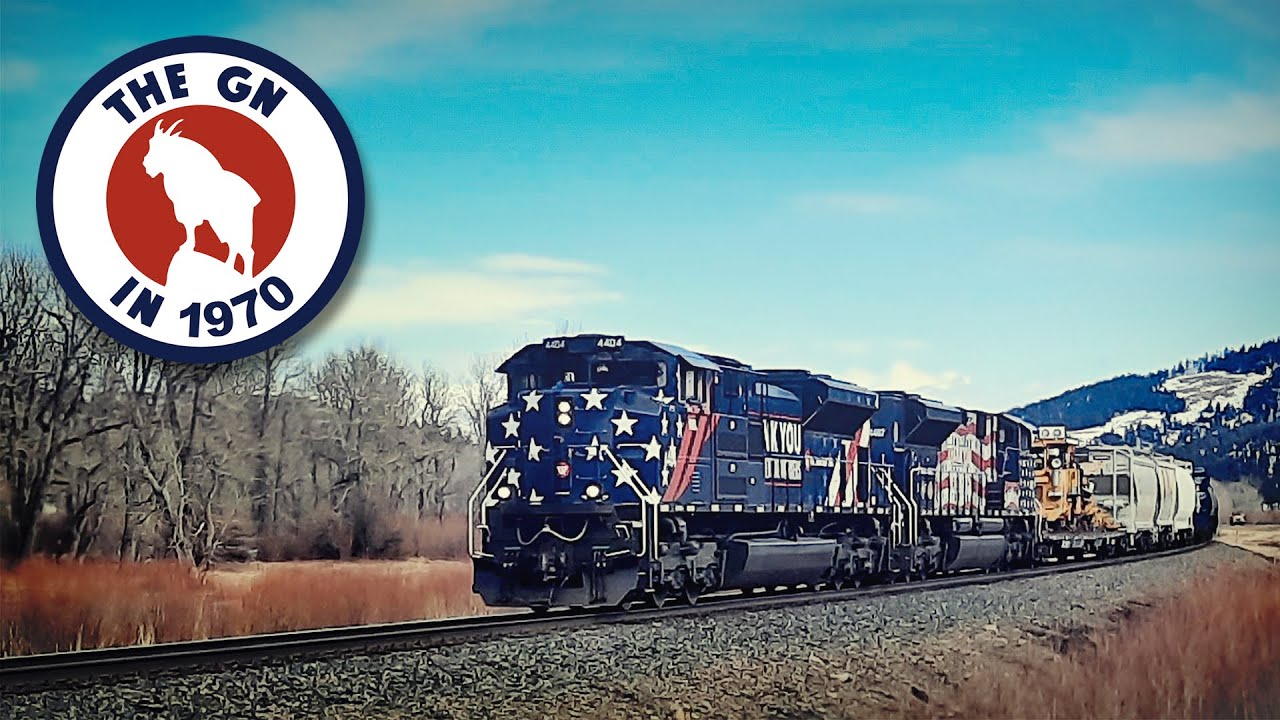 S03E07 | GN in 1970 | Rapido SW1200, JMRI,  Montana Rail Link & HO Model Railroad Layout Operations