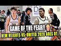 GAME OF THE YEAR: New Heights vs Team United 2028 OT Thriller 🍿🔥