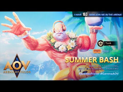 AOV - Arena Of Valor - Gildur gameplay | DS lane |