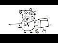 Caravan On The Loose Daddy Pig Gats TRAPPED Peppa Pig Full Episodes 2 House Of Kids Cartoondrawing