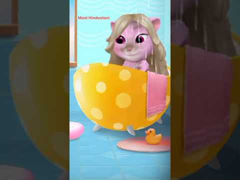 Imitate Angela in the Bedroom - My Talking Angela 2 In Real Life 🎉🐈