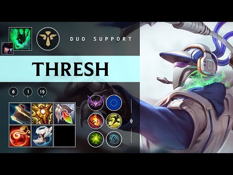 Thresh Support vs Soraka - EUW Master Patch 25.22