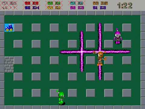 Atomic Bomberman - 10 Player Match (vs. CPU) #8