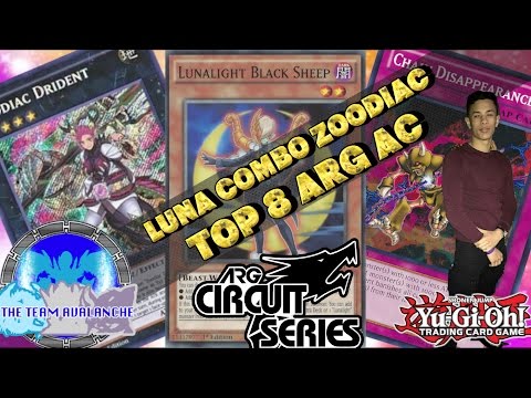 TOP 8 ARG ATLANTIC CITY LUNA COMBO ZOODIAC | YUGIOH DECK PROFILE 2017 | Stephen Dabreo