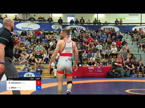 2018 FS WTT Challenge/Senior Men 65 Consi-Semis - Andy Simmons (NYAC) Vs. Jayson Ness (Minn).mp4
