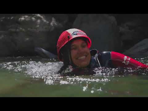 Canyoning in Mayrhofen im Zillertal, Tirol, Austria