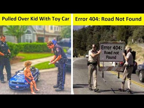 Police Who Proved They Have a Sense Of Humor Video