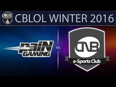 [LoL VODs] paiN vs CNB Game 2 | CBLOL Winter 2016 (04.06.2016) - paiN Gaming vs CNB e-Sports Club