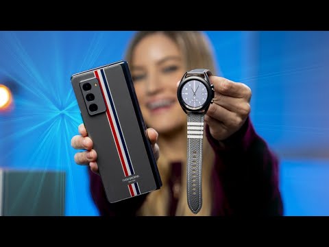 Thom Browne Samsung Galaxy Z Fold 2 - The most BEAUTIFUL Unboxing!