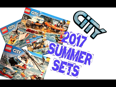 LEGO News: LEGO CITY COAST GUARD SUMMER 2017 pictures ( Sea Rescue Plane, Coast Guard Starter...)