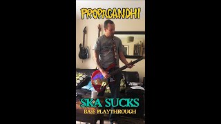 Propagandhi - Ska Sucks - Bass Playthrough
