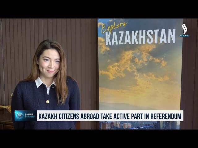 Чет өлкөлөрдөгү казакстандыктар референдумга жигердүү катышууда