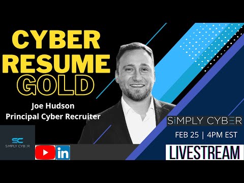 Expert Advice on Writing a Cyber Resume with Joe Hudson - Cyber Headhunter