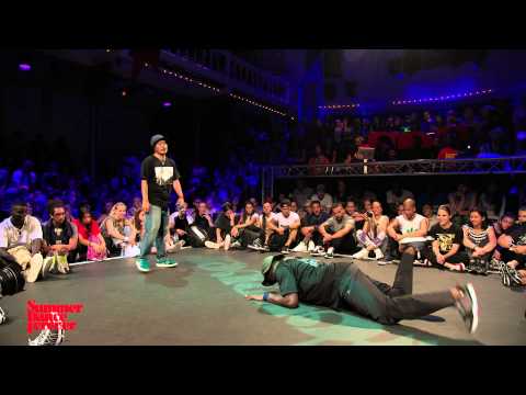 Yugson vs Hiro JUDGE BATTLE House Dance Forever - Summer Dance Forever 2015