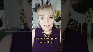 SUERO FISIOLÓGICO UNA MARAVILLA PARA LA PIEL #suerofisiologico #piel #pielsana #pieljoven