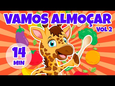 Vamos Almoçar vol 2 - Giramille 14 min | Desenho Animado Musical