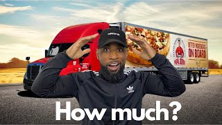 Manager explaining Papa Johns driving job! For Class A truck driver’s only. 👀💰#trucking