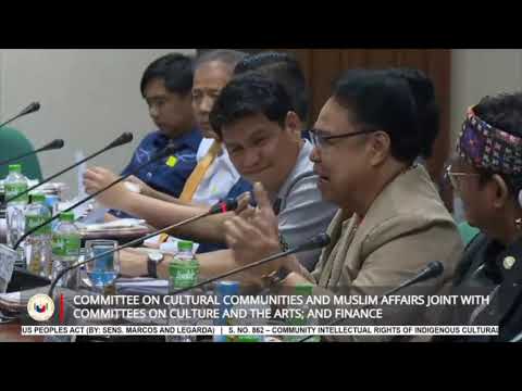 LIVE Pagdinig ng Senado kaugnay ng panukalang resource centers para sa indigenous people