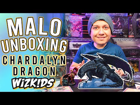 D&D CHARDALYN DRAGON | Wizkids Rime of the Frost Maiden Premium Figure - Mini Malo Unboxing 02