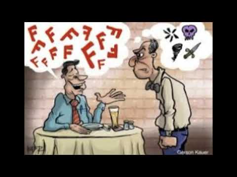 Piada do cara que fala tudo com 'F'.