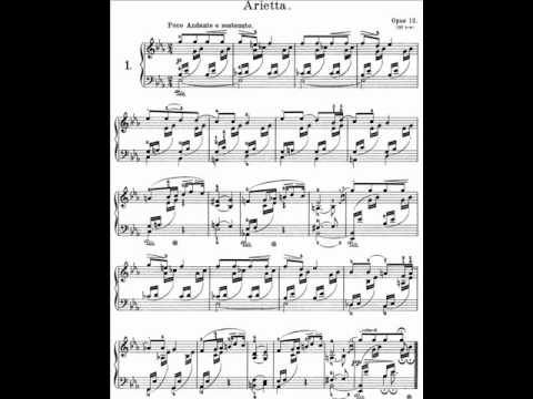 Grieg Lyric Pieces Book I, Op.12 - 1. Arietta