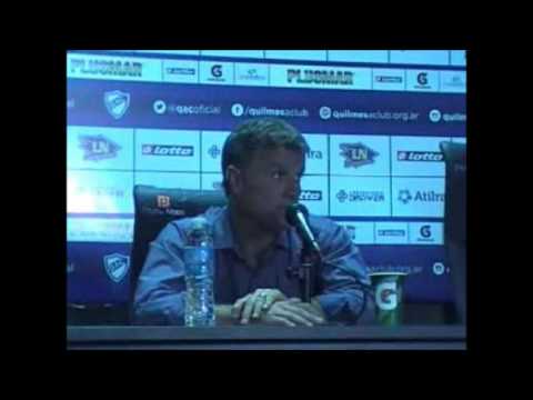 Alfredo Grelak: "Tenemos un equipo que sigue evolucionando" /  Quilmes 1 - Aldosivi 0