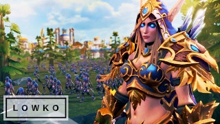 Warcraft 3: MEET SYLVANNAS WINDRUNNER! (Undead Campaign)