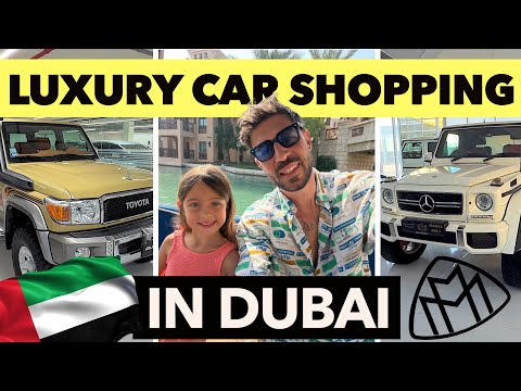 VLOG: LUXURY CAR SHOPPING IN DUBAI