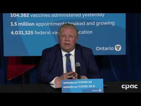 Premier Doug Ford defends decision to not re instate provincial paid sick days