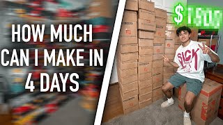 How Much Can I Make In 4 Days Reselling Sneakers