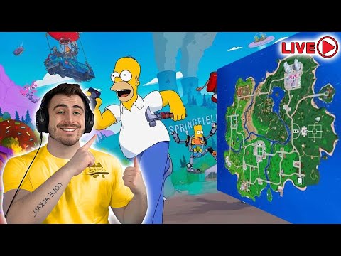 🔴 ŽIVĚ [2K] SIMPSONS VE FORTNITE :)) ! #EpicPartner  !! || ALKAN.SHOP ||