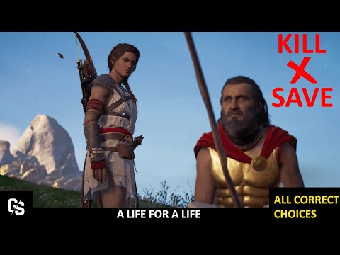 A Life For a Life -KILL OR SAVE Leonidas (ALL CORRECT CHOICES) Assassin's creed odyssey| Part 17