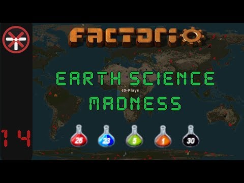 Factorio Earth Science Madness EP14: EXTENDING THE BUS & RAILS | Multiplayer Gameplay, Lets Play