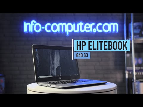 HP EliteBook 840 G3 Core i7 6500U 2.5 GHz | 16GB | 256 SSD | BAT NUEVA | WEBCAM | WIN 10 PRO