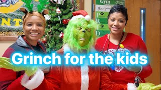 Grinch costume for the kids