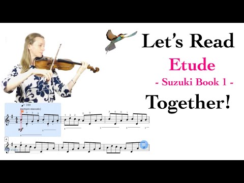 Etude - with Synchronized Sheet Music - Slowly!