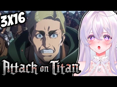ERWIN... 😭 | ATTACK ON TITAN 3x16 REACTION