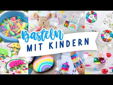 Crafts with children | 17 quick and easy craft ideas for summer | Ideas to combat boredom