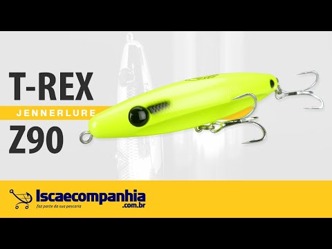 Vídeo Isca JennerLure T-Rex Z90 - By Caterva