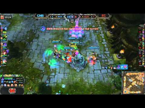 Alex Ich Kha'Zix PENTAKILL against EG